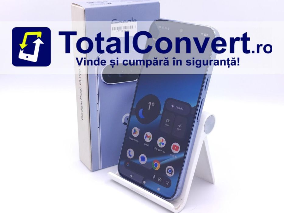 Google Pixel 10 Pro XL 256GB Moonstone, Garantie 24 luni | #D89464