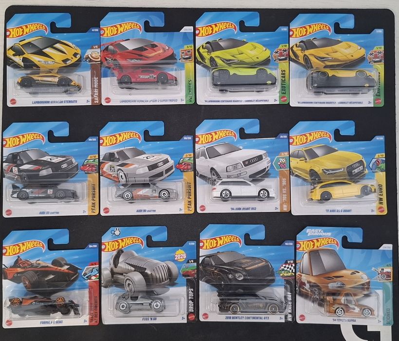 Hot wheels колички