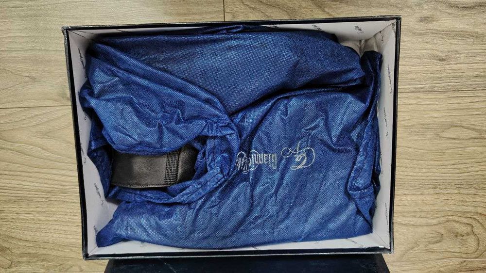 Мужские зимние кожаные ботинки