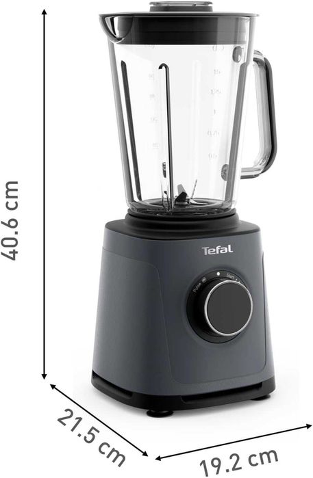 Нов Мощен Блендер Tefal PerfectMix BL771BF0, 2 л, Стъклена Кана, 1200W, Сив, 2 години Гаранция