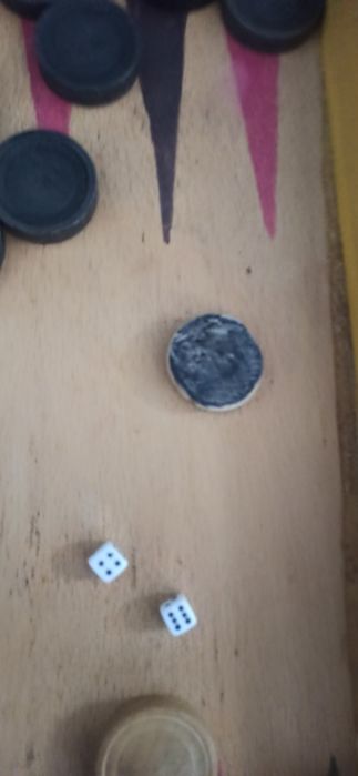 Sah + table lemn vechi de colecție