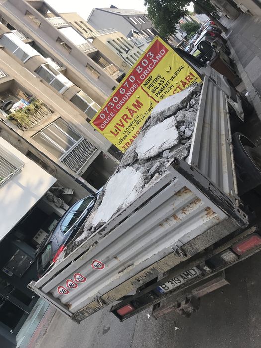 Transpor moloz,pământ,betoane,DEMOLARI,debarasari