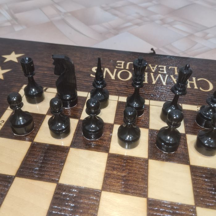 Продам шахматы 3в1 Ручной работы