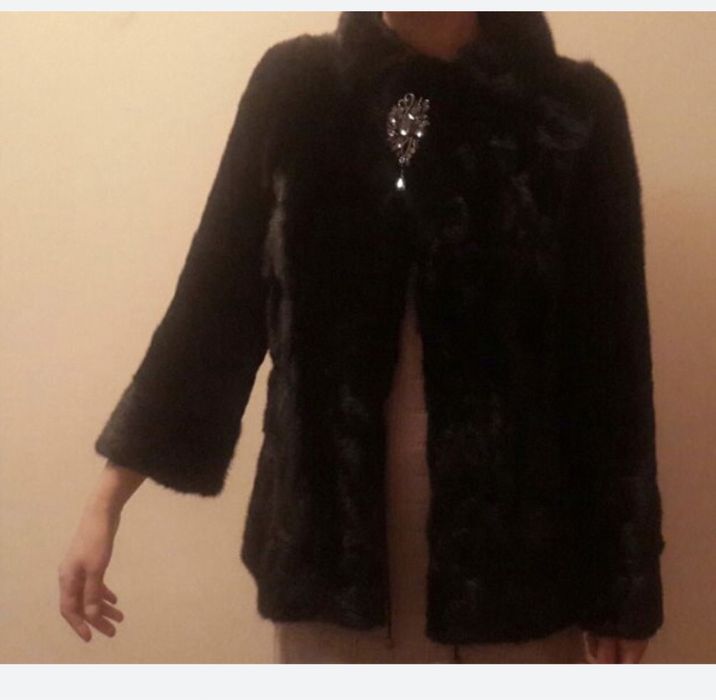 Шуба сатылады черный бриллиант