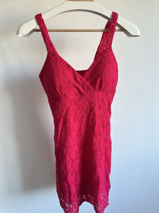 Rochiță S roz, dantelă