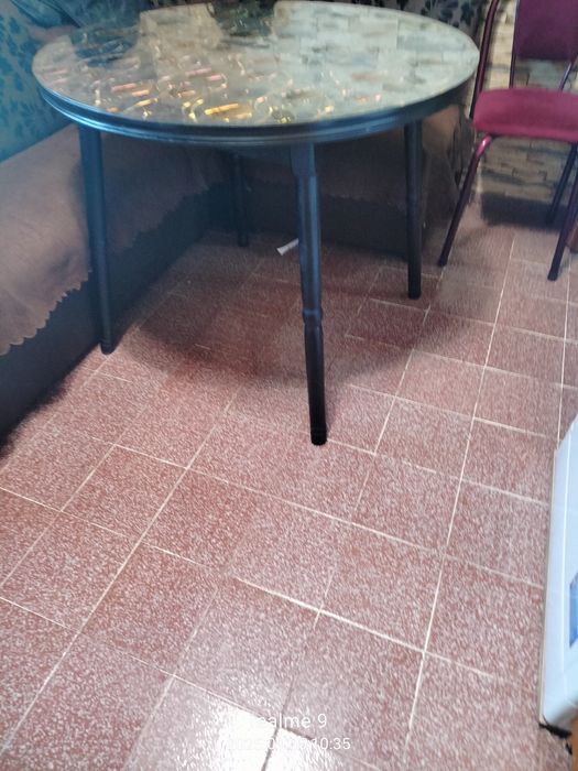 Дървена трапезна маса Разтегателна