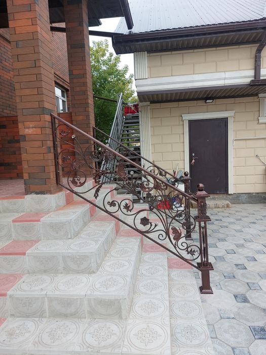 Сварочный Работа Лестница Каркас Перила Ковка Лофт