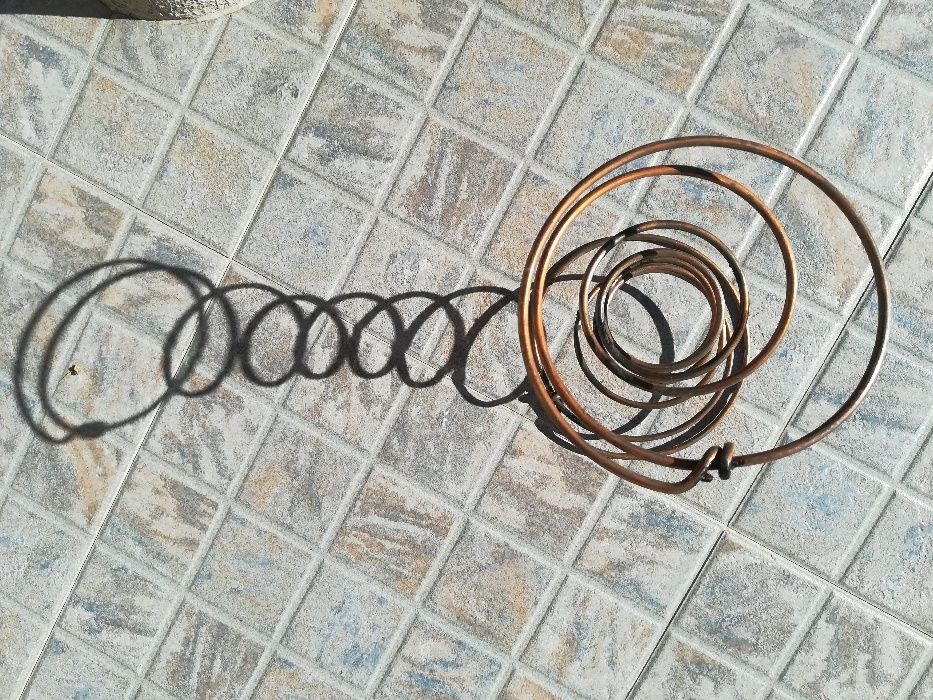 Големи винтидж пружини за декорация, арт проекти, шаби шик