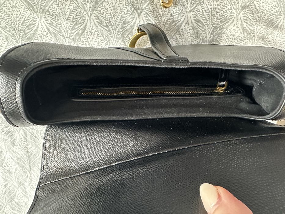 Чанта Dior Saddle черна