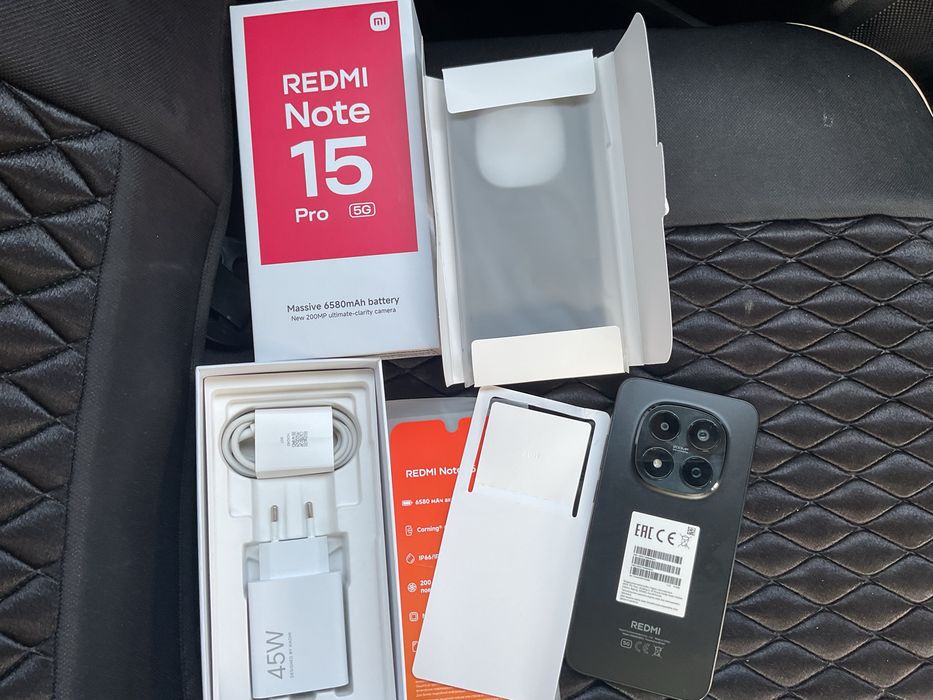 Redmi Note 15 Pro 5G 8/512GB (Глобалка EAC, 1 месяц те