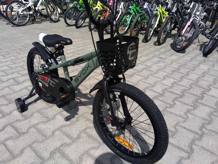 BYOX Велосипед 18" CHALLENGE зелен