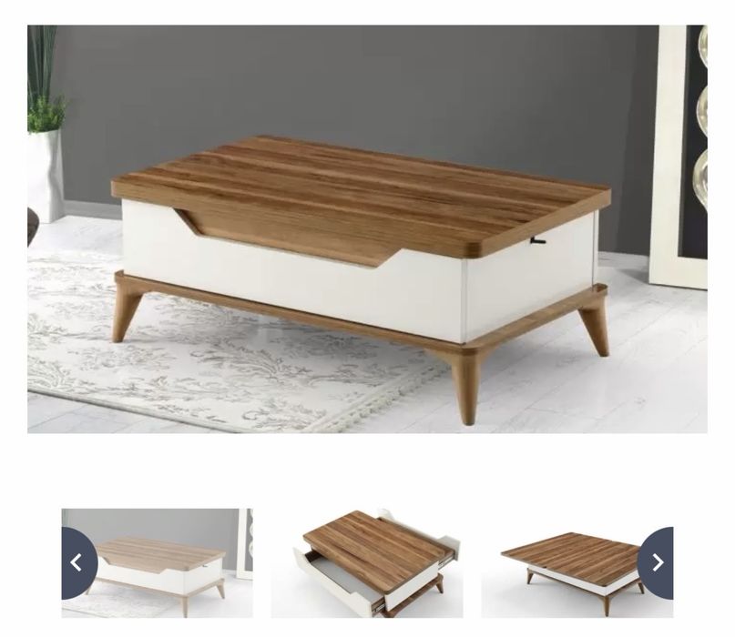 Masa cafea extensibila