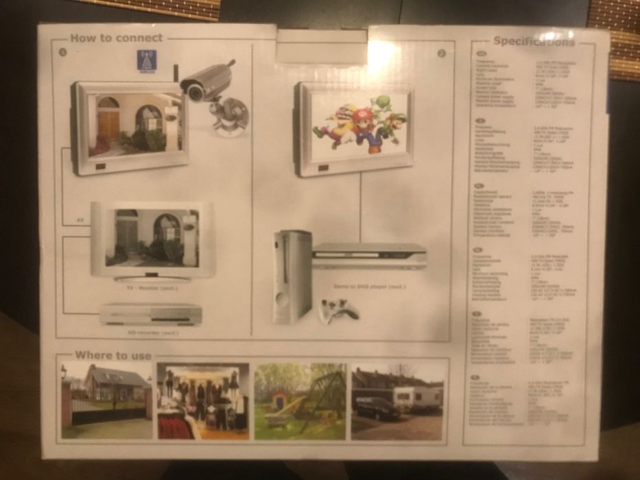 Видео камера с дисплей неизползвана в  оригинална опаковка