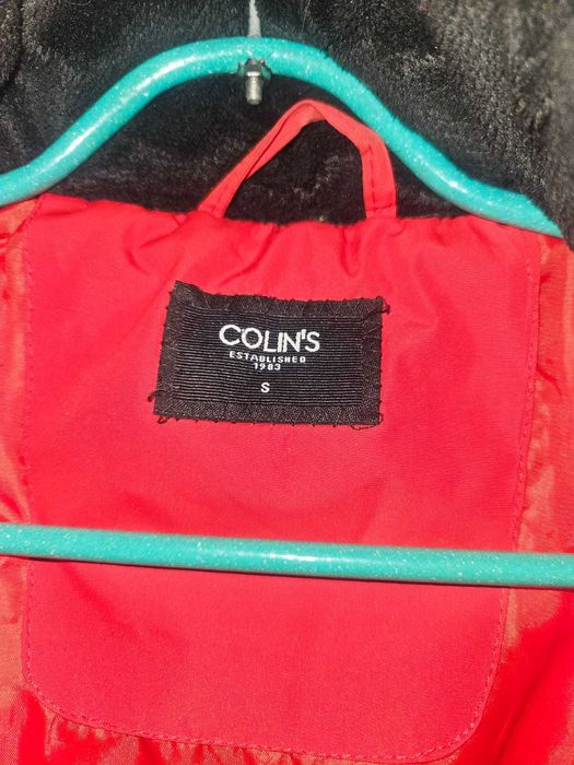 Пуховик Colin's красный размер S (44)