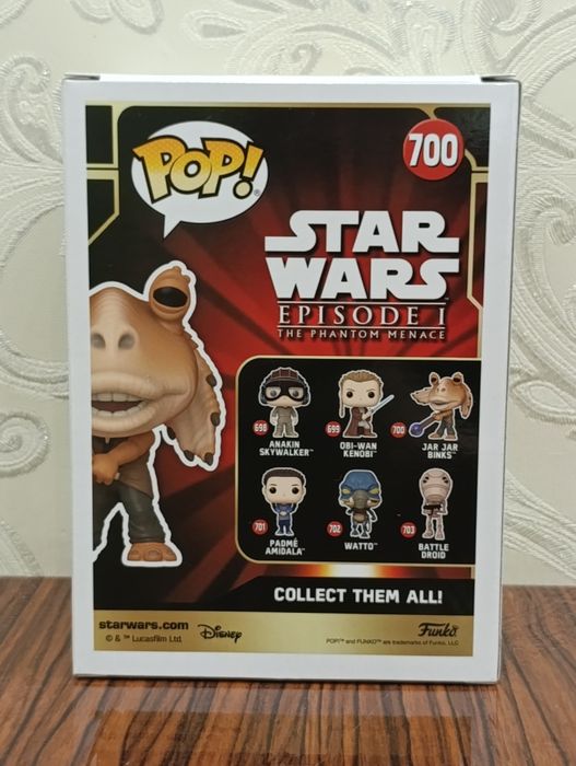 Funko pop Star wars Jar jar binks