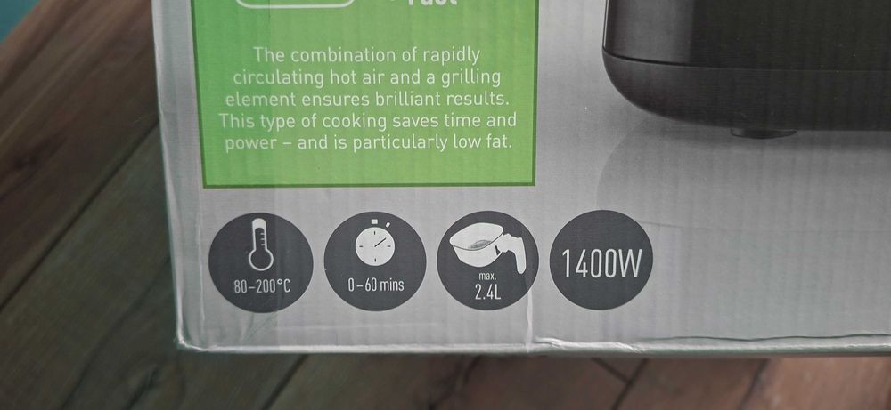 ЧИСТО НОВ Air Fryer SilverCrest 2.4L – С ГАРАНЦИЯ ДО 15.07.2026