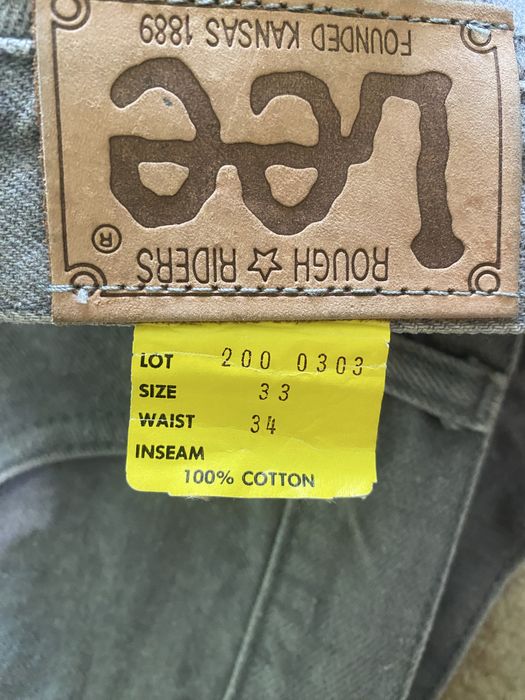 Джинсы Levis, Leе