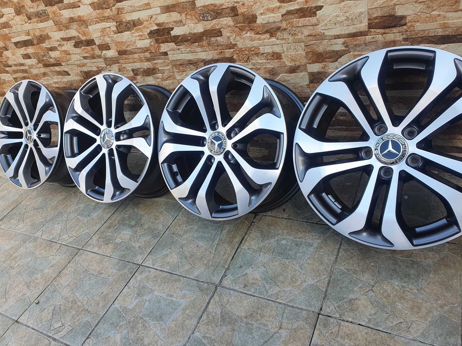 Jante Originale Mercedes  - 5x112 R17 - foarte frumoase