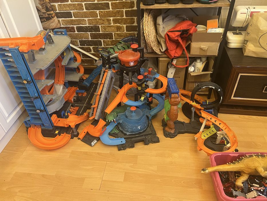 Hot wheels гаражи