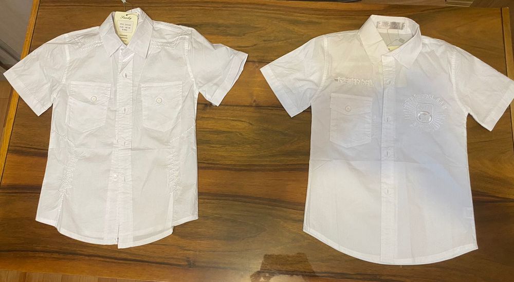 Рубашка школьная. На мальчика 100