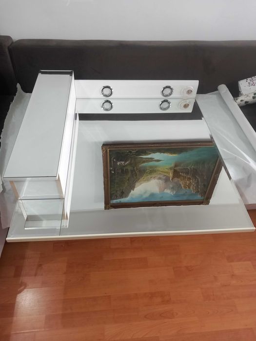 Oglinda baie cu spoturi