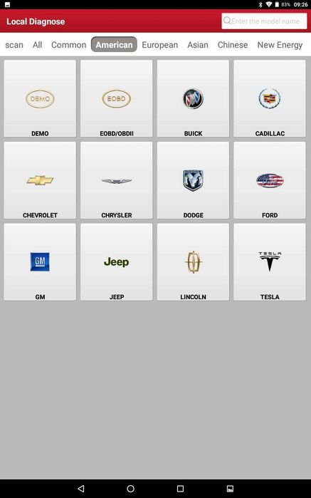 Kit Interfata auto Launch X431 Dbscar6/DS401 Service Auto + Lenovo 9"