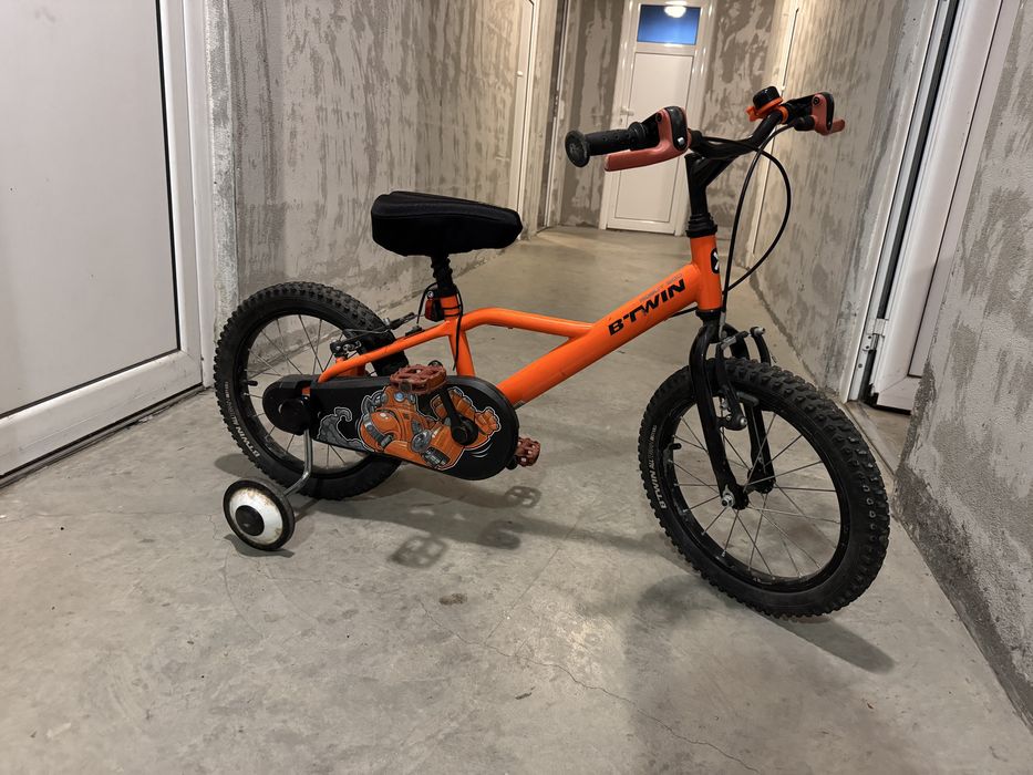 Bicicletă B'Twin Robot 500 16'' copii 105 - 120 cm