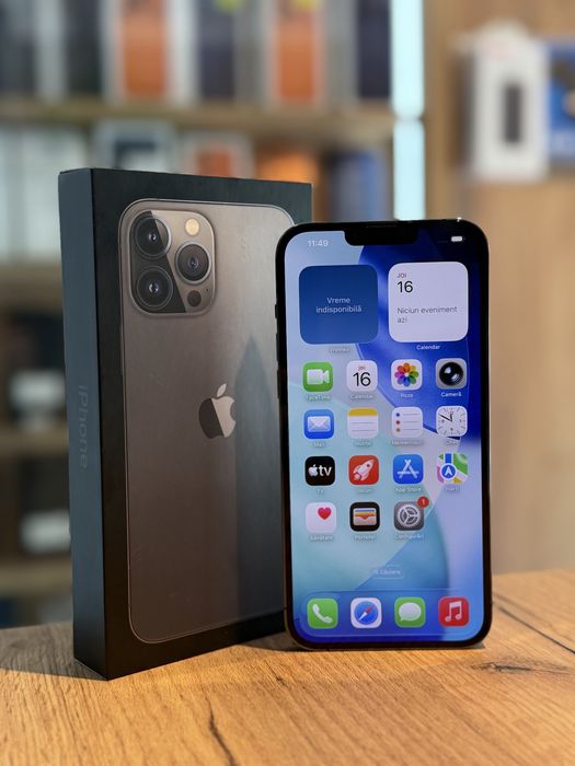 iPhone 13 Pro Max 256GB Graphite/Baterie96%/Garantie 12 luni @atsgsm.ro