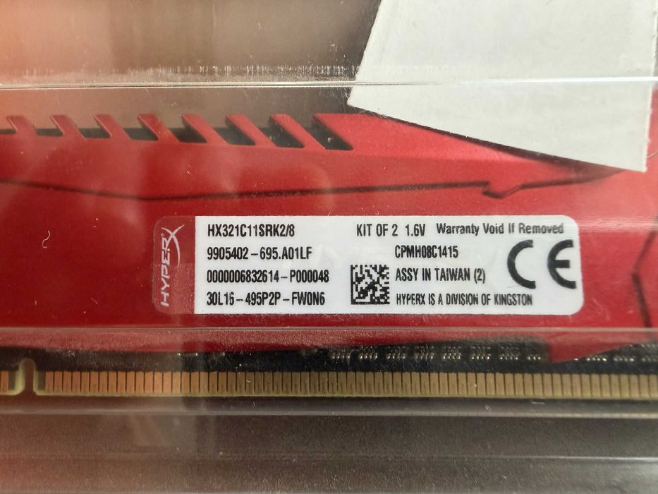 Memorie Kingston 8GB DDR3 2133 (2x4GB)