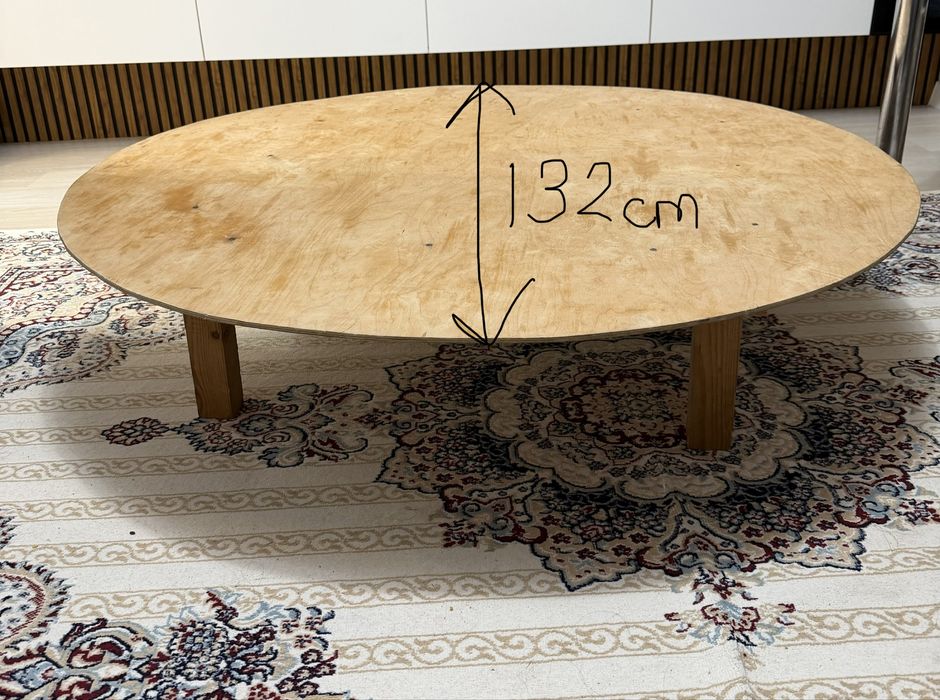 Продам круглый стол, жер үстел