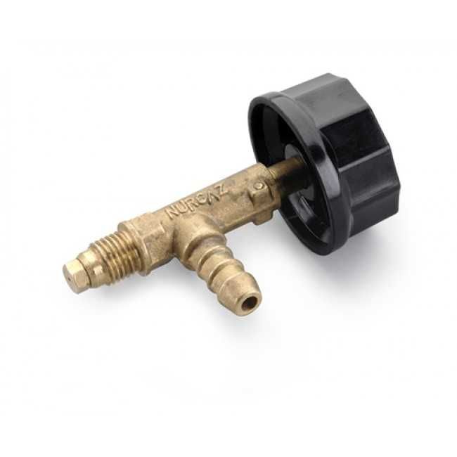 Кран за газова бутилка - туристическа и битова