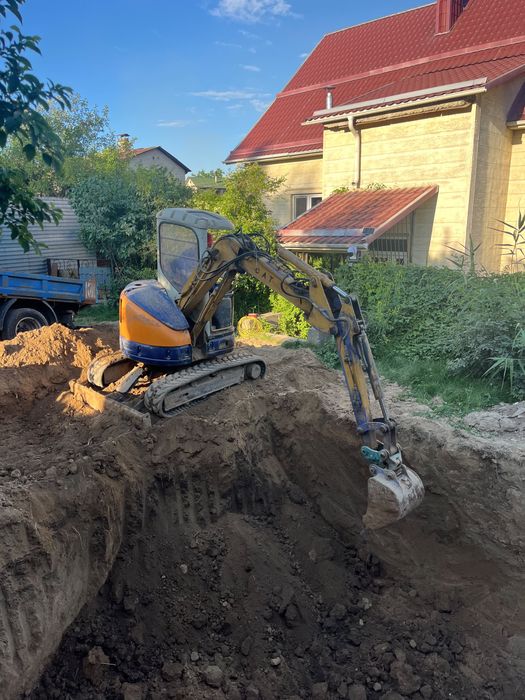 Услуги аренда мини эсковатора