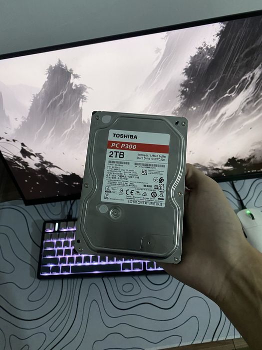 Продам жесткий диск 2TB, 500GB