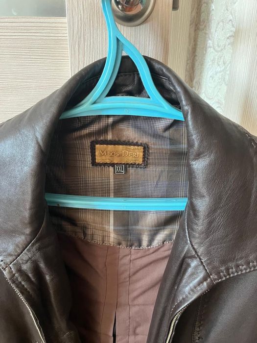 Куртка кожанная мужская