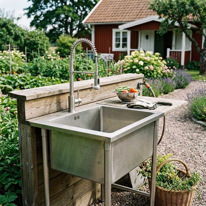 Мойка глубокая из нержавеющей стали Раковина Moyka Nerjaveyka