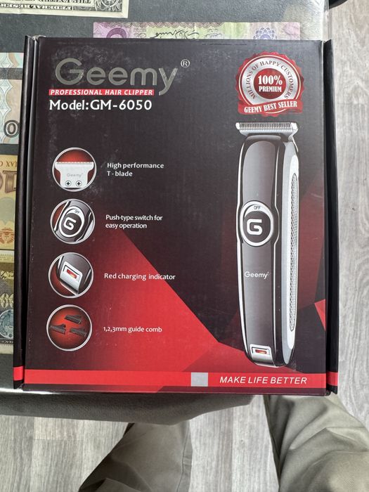 Geemy 6050 тример для волос бороды