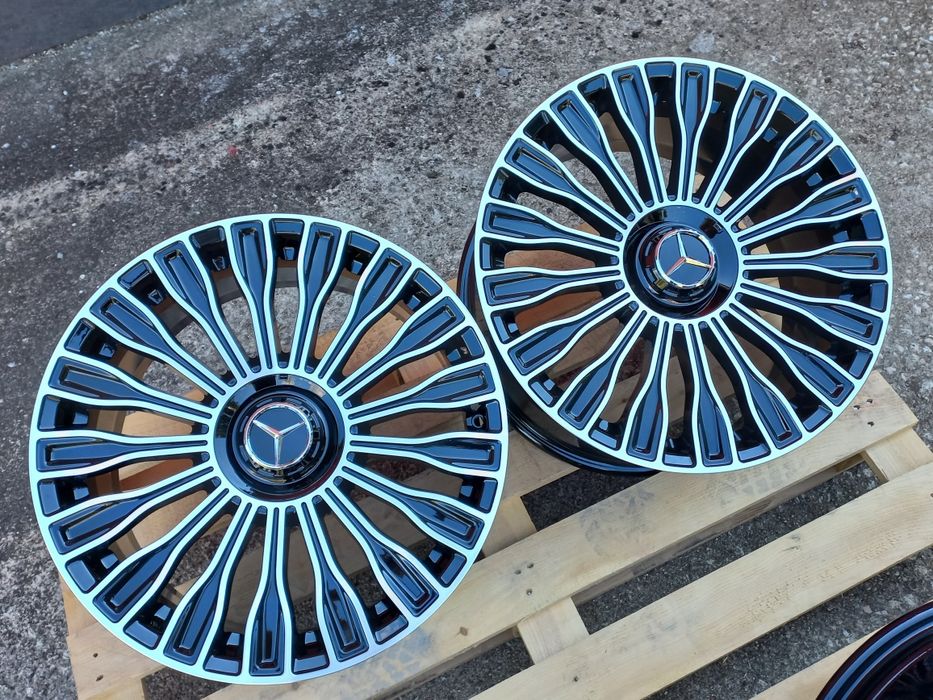 18 Mercedes Maybach 8j-9j et43-49 E R S ML GL Class 4Matic 4x4 Black