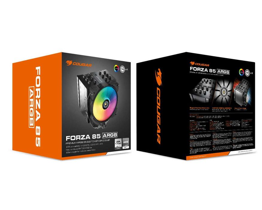 ! Кулер для процессора Cougar Forza 85 ARGB