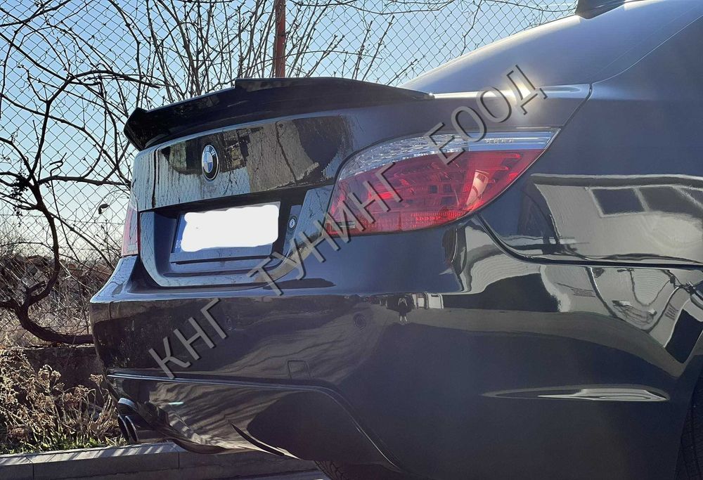 Псм лип спойлер за багажник бмв е60 / bmw e60 psm spoiler / добавка