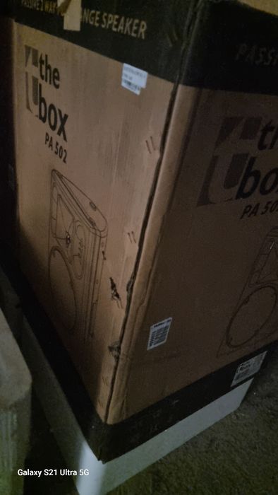 Vând boxe pasive the box 502 noi