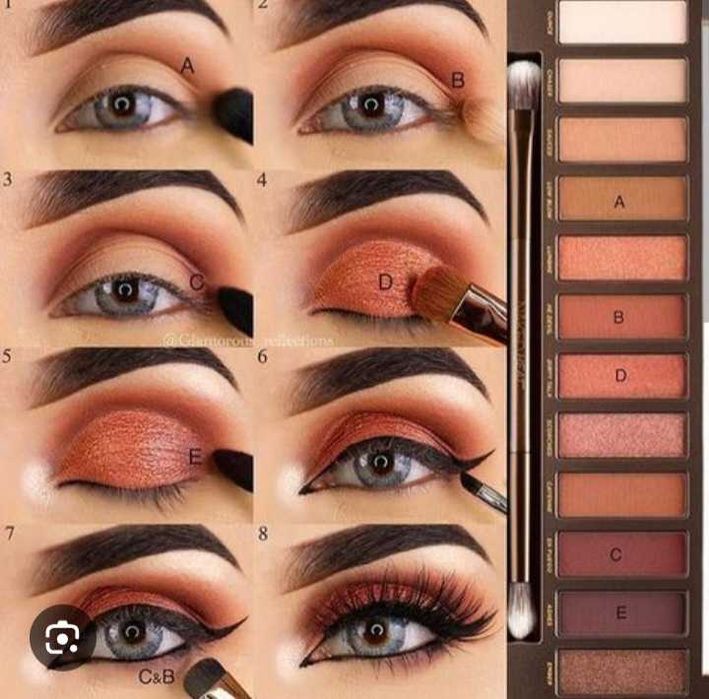 Paleta machiaj ochi URBAN DECAY NAKED HEAT, originala, sigilata