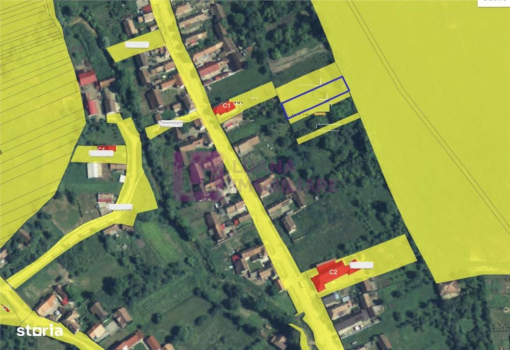 Teren 2243 mp de vanzare in Marpod | intravilan | utilitati