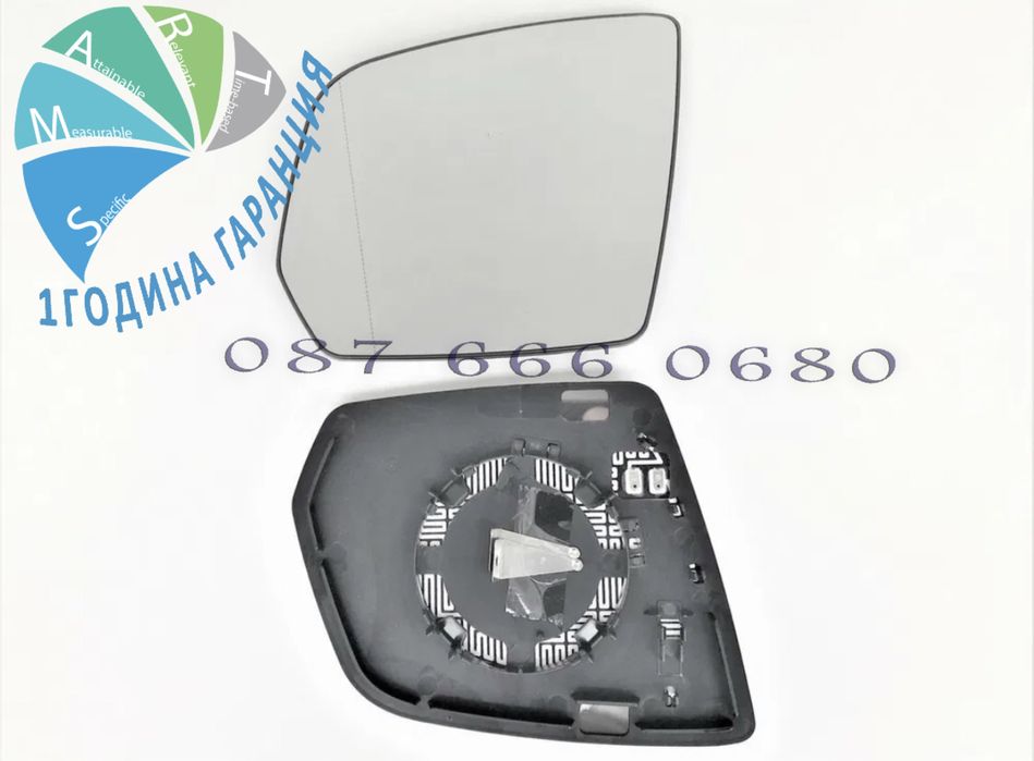 Стъкло за огледало Mercedes-benz ML GLK w166 x204 тонирано асферично