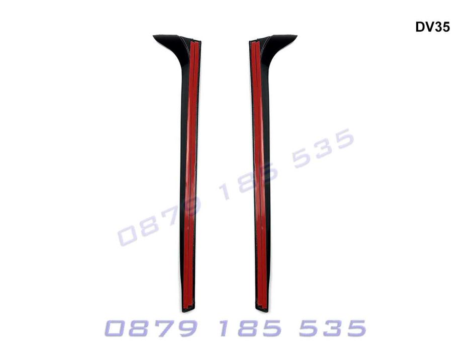 Странични лип спойлер капак багажник VW Polo тунинг сплитер поло