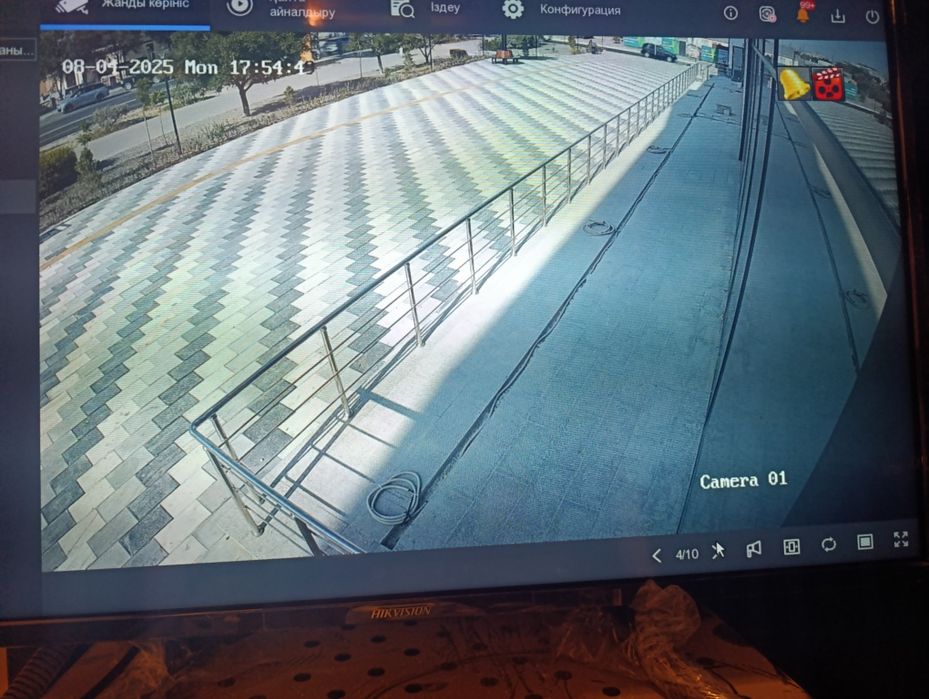 Установка видеонаблдения