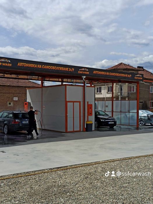 Система за автомивка на самообслужване с 2 операции оборудване