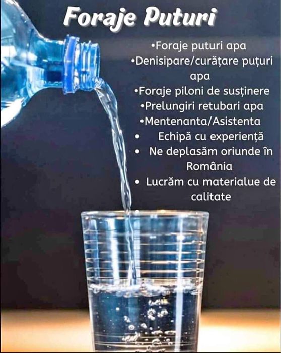 Foraje puturi denisipari