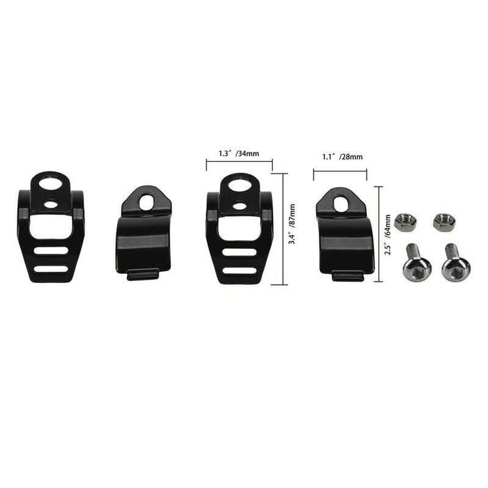 Suport Prindere Semnalizari Tub Furca Telescop Moto cafe racer A264