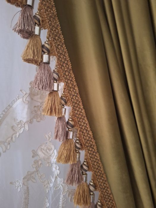 Штор и тюль  10 м.