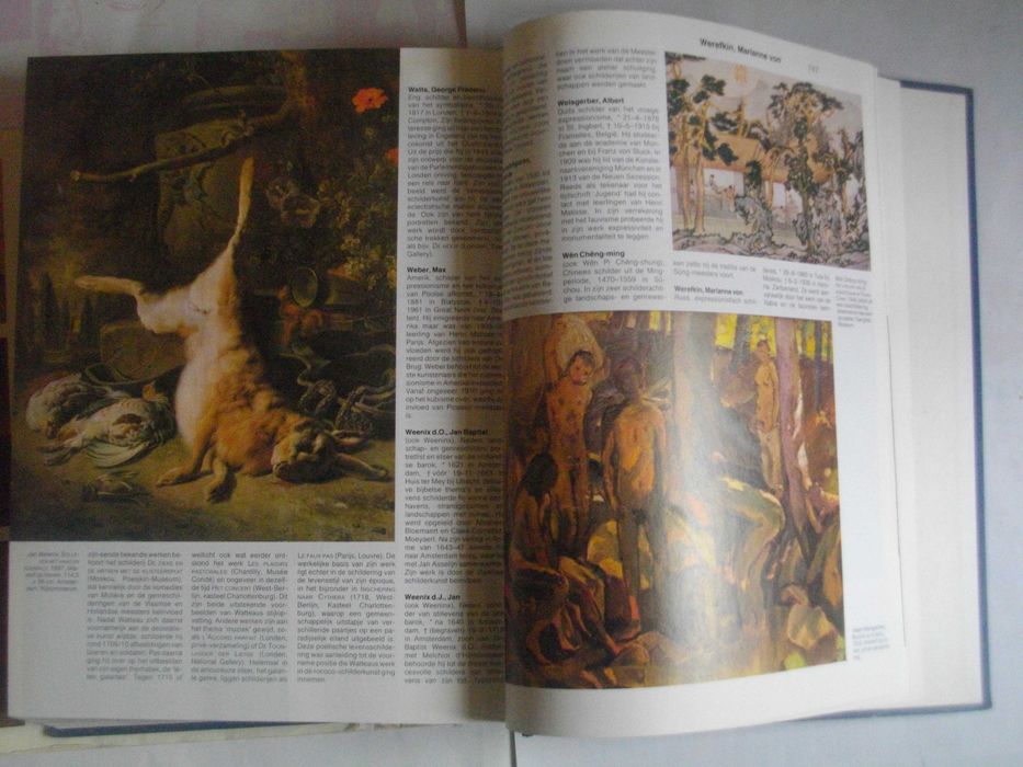 Каталог/Справочник-"Живопис от А до А"-1987г-Shilderkunst Van A tot Z"